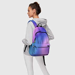 Рюкзак Color multicolored gradient, цвет: 3D-принт — фото 2