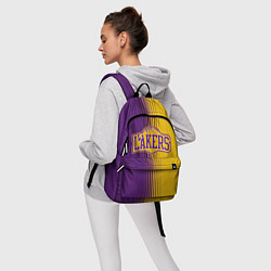 Рюкзак NBA Lakers LA, цвет: 3D-принт — фото 2
