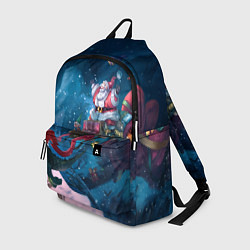 Рюкзак Санта с динозавром, цвет: 3D-принт