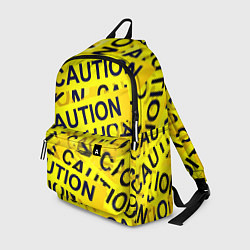 Рюкзак Caution, цвет: 3D-принт