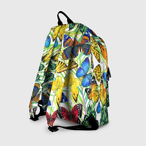 Рюкзак Тропические бабочки / 3D-принт – фото 2