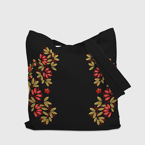 Сумка-шоппер Матрешка - хохлома / 3D-принт – фото 2