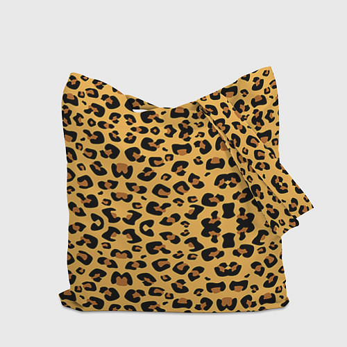 Сумка-шоппер Шкура леопарда / 3D-принт – фото 2
