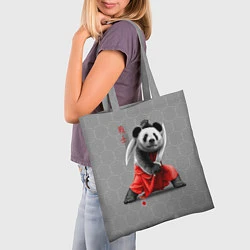 Сумка-шопер Master Panda, цвет: 3D-принт — фото 2
