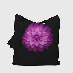 Сумка-шопер Violet Flower, цвет: 3D-принт
