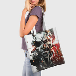 Сумка-шопер Metal gear solid 5, цвет: 3D-принт — фото 2