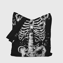 Сумка-шоппер Floral Skeleton
