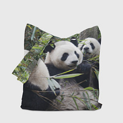 Сумка-шоппер Семейка панд