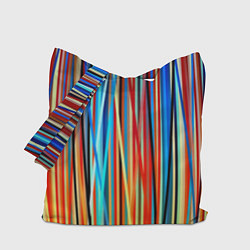 Сумка-шоппер Colored stripes