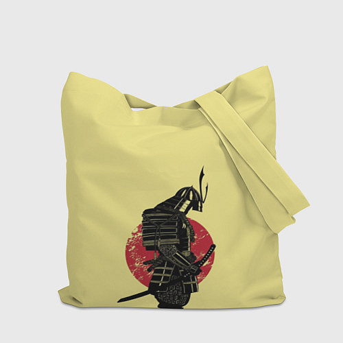 Сумка-шоппер Японский самурай (честь) / 3D-принт – фото 2