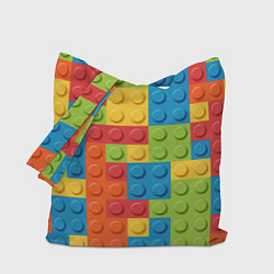 Сумка-шоппер Лего конструктор