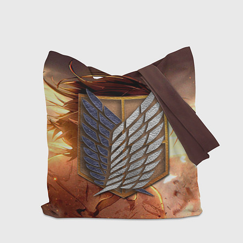 Сумка-шоппер Атака Титанов / 3D-принт – фото 2