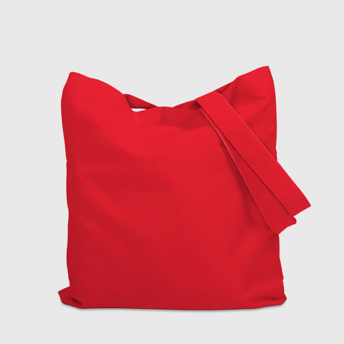 Сумка-шоппер Woman power красный / 3D-принт – фото 2