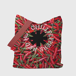 Сумка-шопер Red Hot Chili Peppers, цвет: 3D-принт