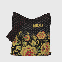 Сумка-шоппер Russia: black edition