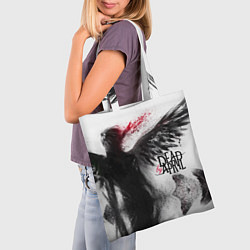 Сумка-шопер Dead by April: Black angel, цвет: 3D-принт — фото 2