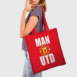 Сумка-шопер Man Utd, цвет: 3D-принт — фото 2