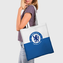 Сумка-шопер Chelsea FC: Duo Color, цвет: 3D-принт — фото 2