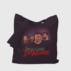 Сумка-шопер Группа Imagine Dragons, цвет: 3D-принт