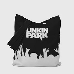 Сумка-шопер Linkin Park: Black Rock, цвет: 3D-принт