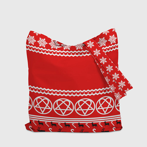 Сумка-шоппер Праздничный HIM / 3D-принт – фото 2