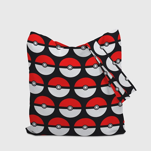 Сумка-шоппер Pokeball Pattern / 3D-принт – фото 2