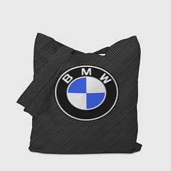 Сумка-шопер BMW CARBON БМВ КАРБОН, цвет: 3D-принт