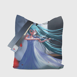 Сумка-шопер Vocaloid, цвет: 3D-принт
