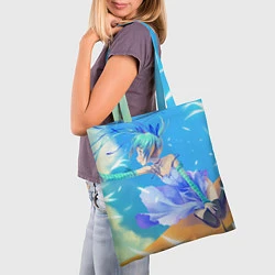 Сумка-шопер Vocaloid, цвет: 3D-принт — фото 2