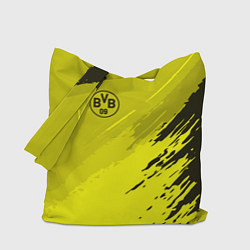 Сумка-шопер FC Borussia: Yellow Original, цвет: 3D-принт