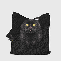 Сумка-шоппер Чёрный котик