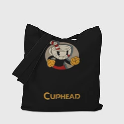 Сумка-шоппер Cuphead: Black Mugman