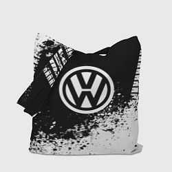 Сумка-шоппер Volkswagen: Black Spray