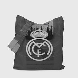 Сумка-шоппер FC Real Madrid: Grey Abstract