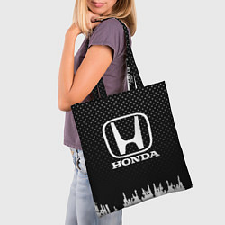 Сумка-шопер Honda: Black Side, цвет: 3D-принт — фото 2
