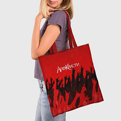 Сумка-шопер Агата Кристи: Высший рок, цвет: 3D-принт — фото 2