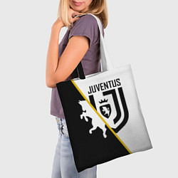 Сумка-шопер FC Juventus: Football Point, цвет: 3D-принт — фото 2