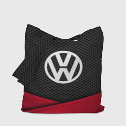 Сумка-шопер Volkswagen: Grey Carbon, цвет: 3D-принт