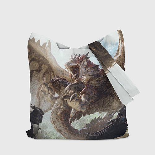 Сумка-шоппер Monster Hunter: World / 3D-принт – фото 2