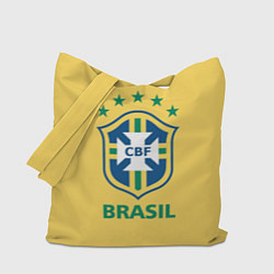 Сумка-шопер Brazil Team, цвет: 3D-принт
