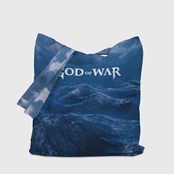 Сумка-шопер God of War: Rage of the waves, цвет: 3D-принт