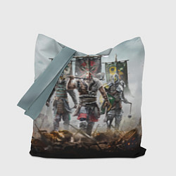 Сумка-шопер For Honor, цвет: 3D-принт