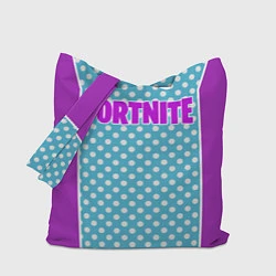 Сумка-шопер Fortnite Violet, цвет: 3D-принт