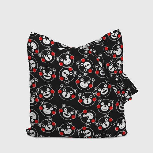 Сумка-шоппер Kumamon Faces / 3D-принт – фото 2