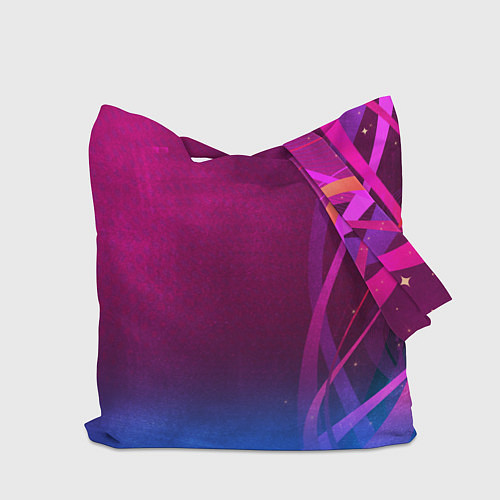 Сумка-шоппер Котопанк / 3D-принт – фото 2