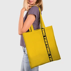 Сумка-шопер ASAP Rocky: Yellow Testing, цвет: 3D-принт — фото 2