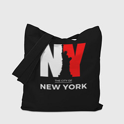 Сумка-шопер New York City, цвет: 3D-принт