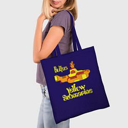 Сумка-шопер The Beatles: Yellow Submarine, цвет: 3D-принт — фото 2