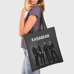 Сумка-шопер Kasabian: Boys Band, цвет: 3D-принт — фото 2