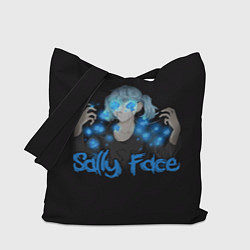 Сумка-шопер Sally Face: Blue Magic, цвет: 3D-принт